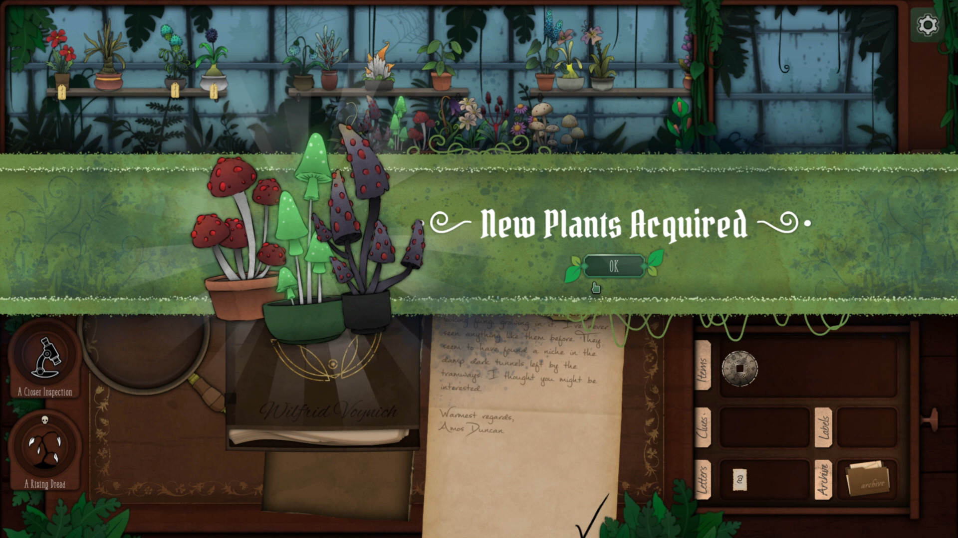 Скриншот из игры Strange Horticulture под номером 9