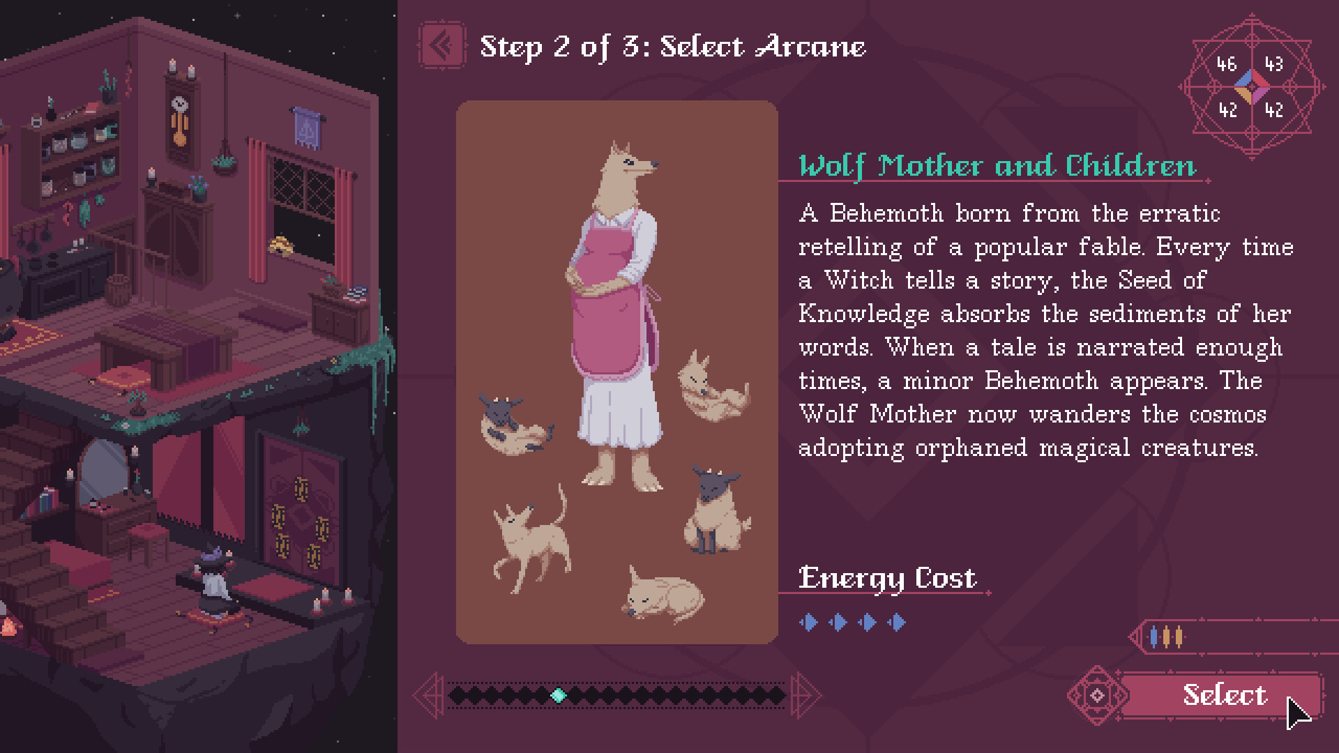 Скриншот из игры The Cosmic Wheel Sisterhood под номером 8