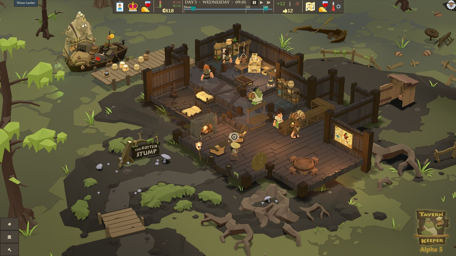 Скриншот из игры Tavern Keeper под номером 1