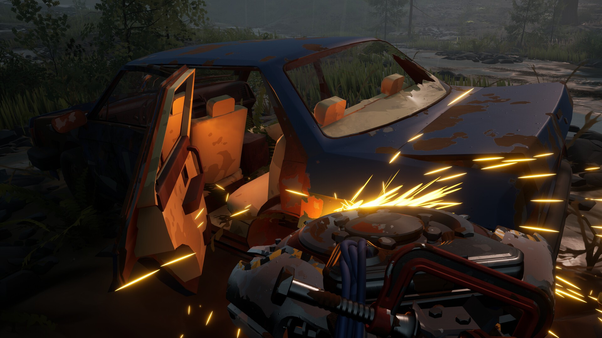 Скриншот из игры Pacific Drive под номером 7