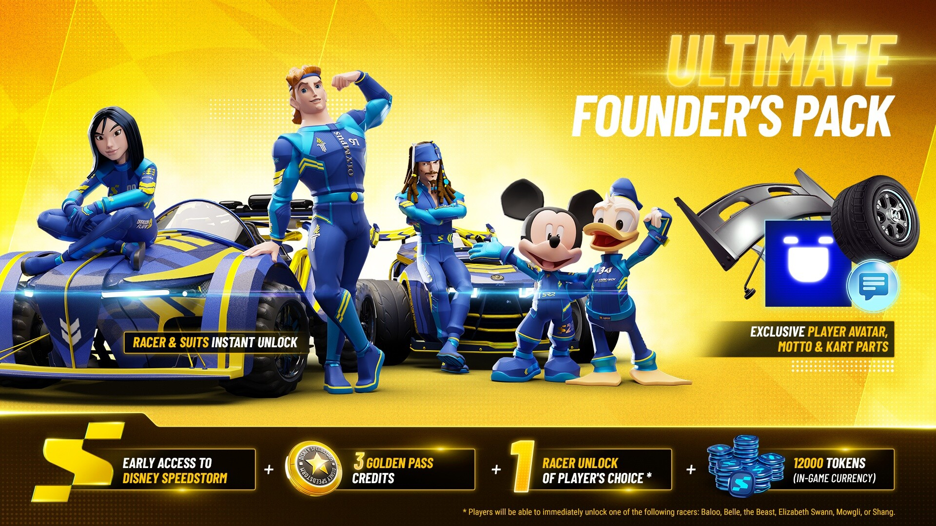 Скриншот из игры Disney Speedstorm под номером 3