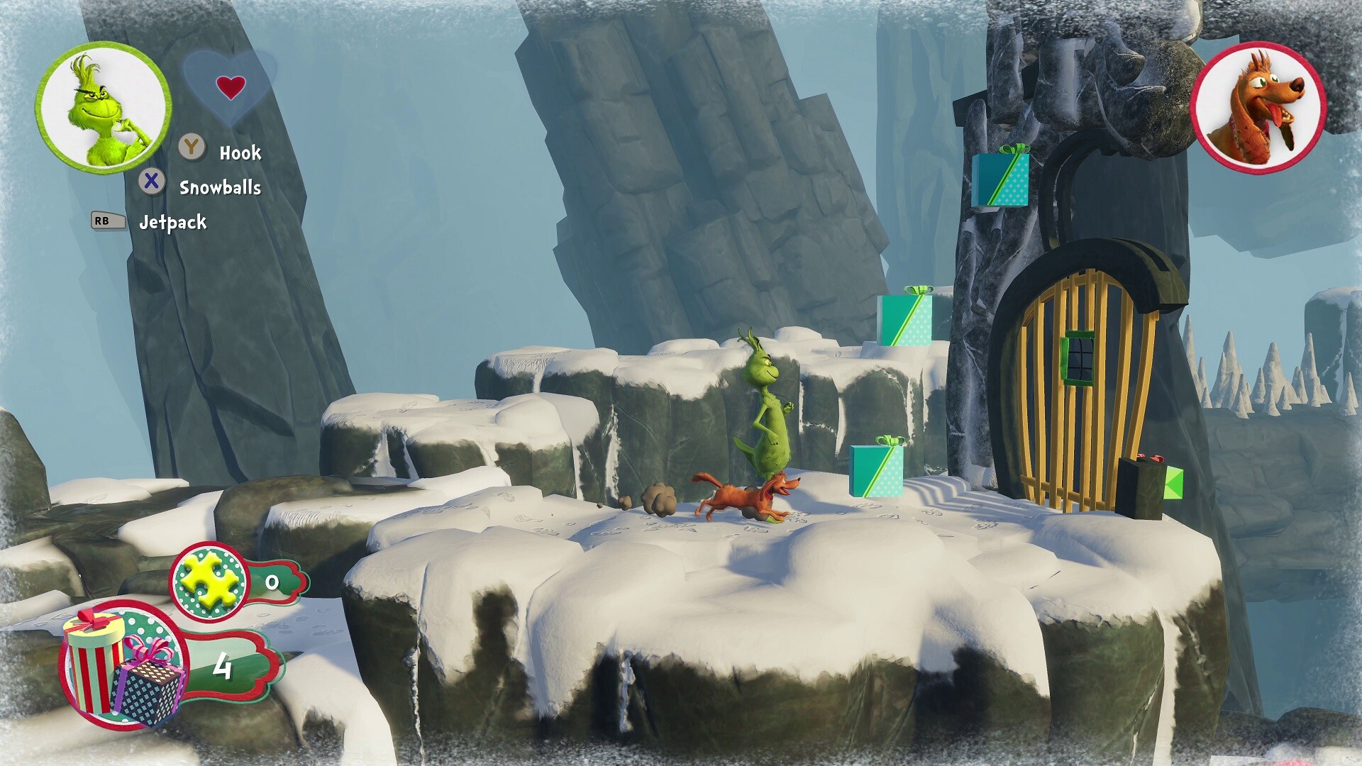 Скриншот из игры The Grinch: Christmas Adventures под номером 2