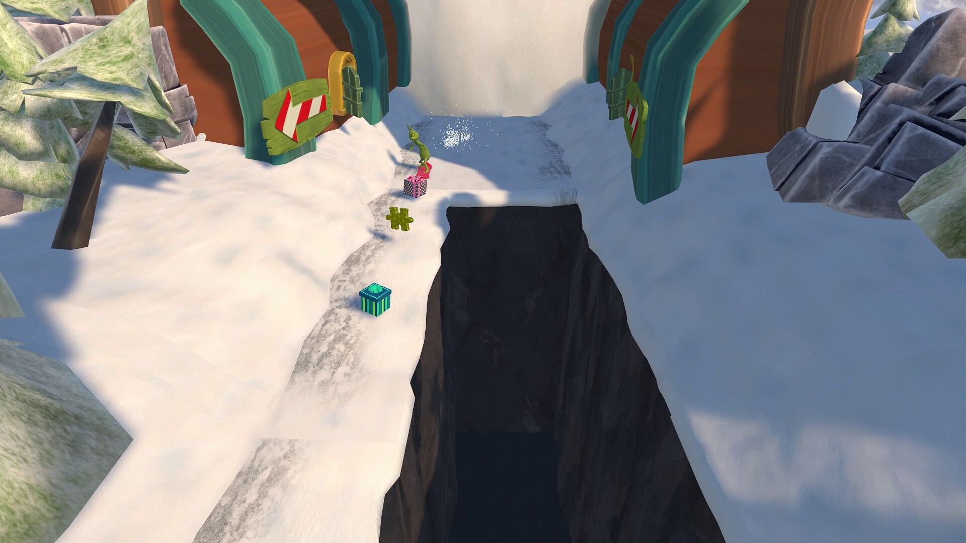 Скриншот из игры The Grinch: Christmas Adventures под номером 4