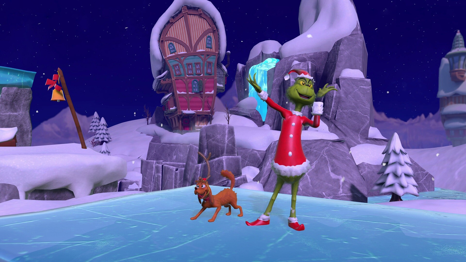 Скриншот из игры The Grinch: Christmas Adventures под номером 8