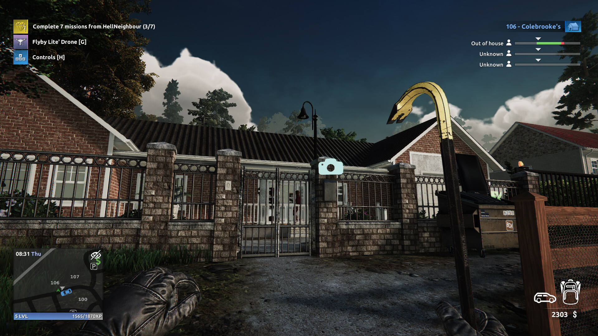 Скриншот из игры Thief Simulator 2 под номером 7