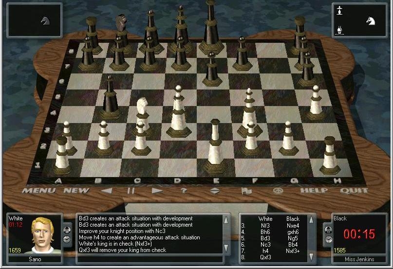 Скриншот из игры Perfect Checkmate под номером 4