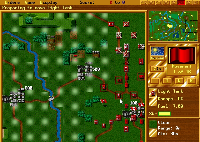 Скриншот из игры Perfect General 2, The под номером 1