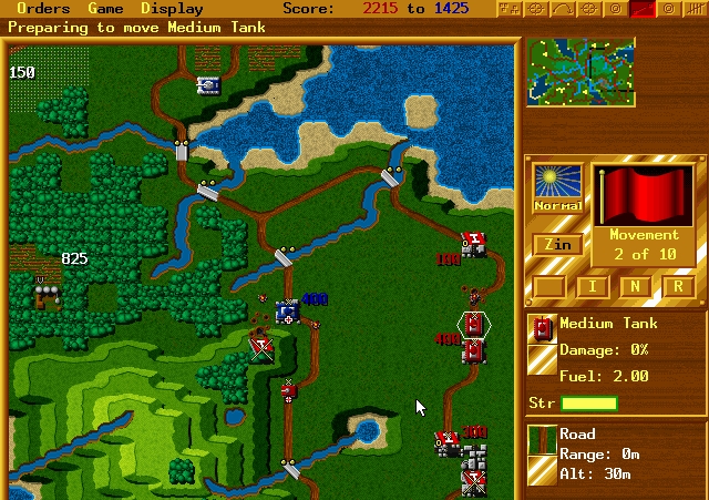 Скриншот из игры Perfect General 2, The под номером 4