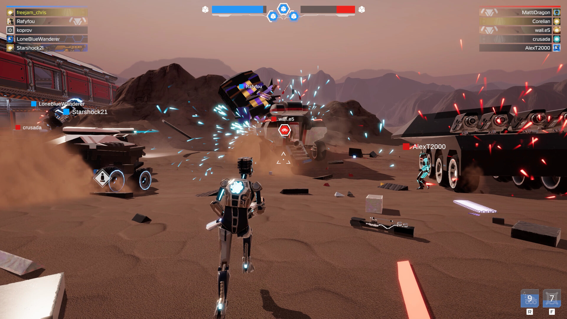 Скриншот из игры Robocraft 2 под номером 4