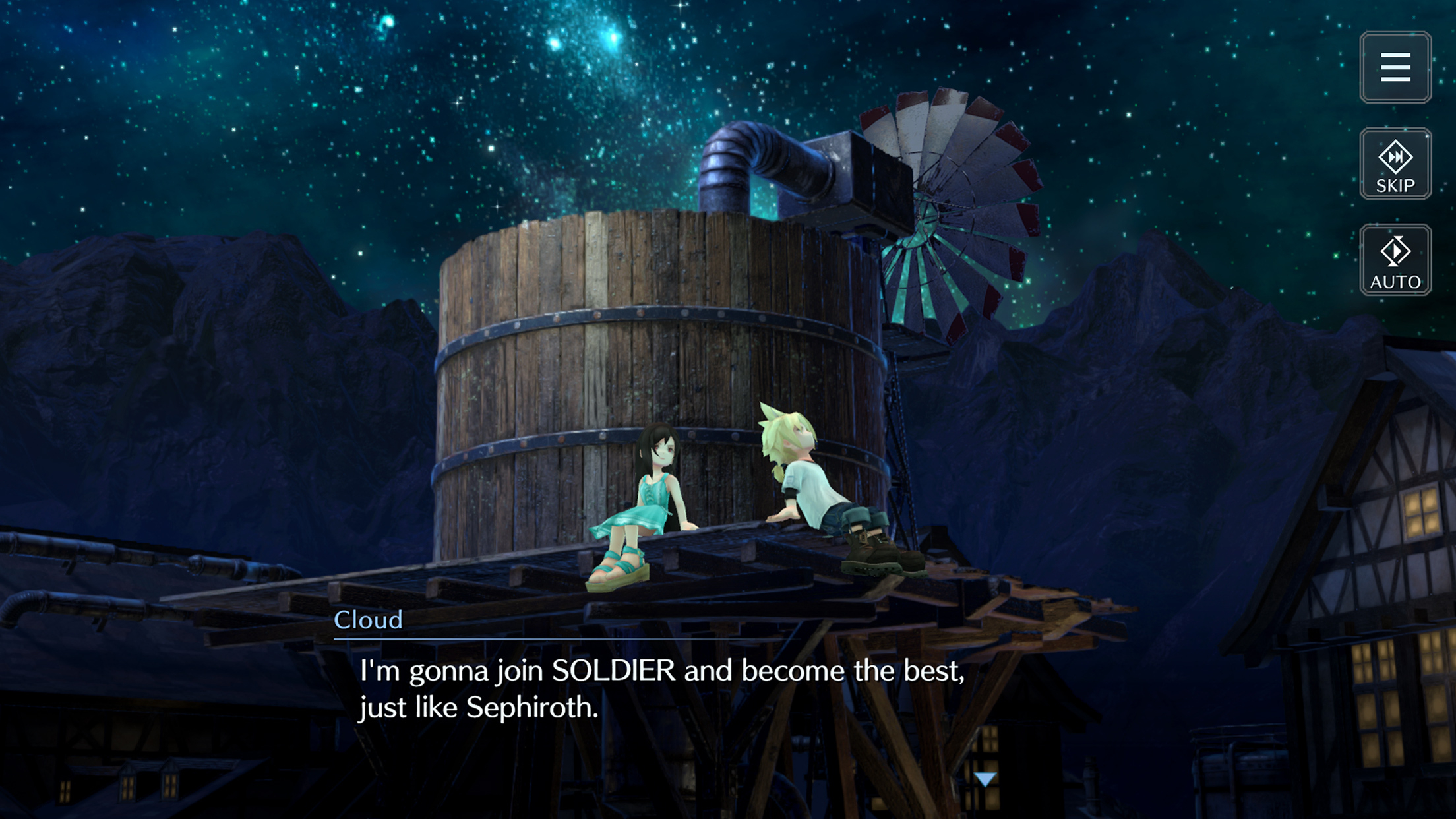 Скриншот из игры Final Fantasy VII Ever Crisis под номером 4