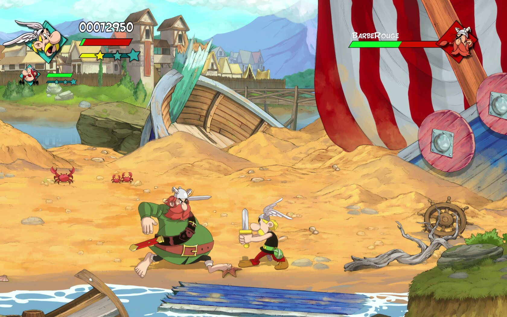 Скриншот из игры Asterix & Obelix Slap Them All! 2 под номером 2