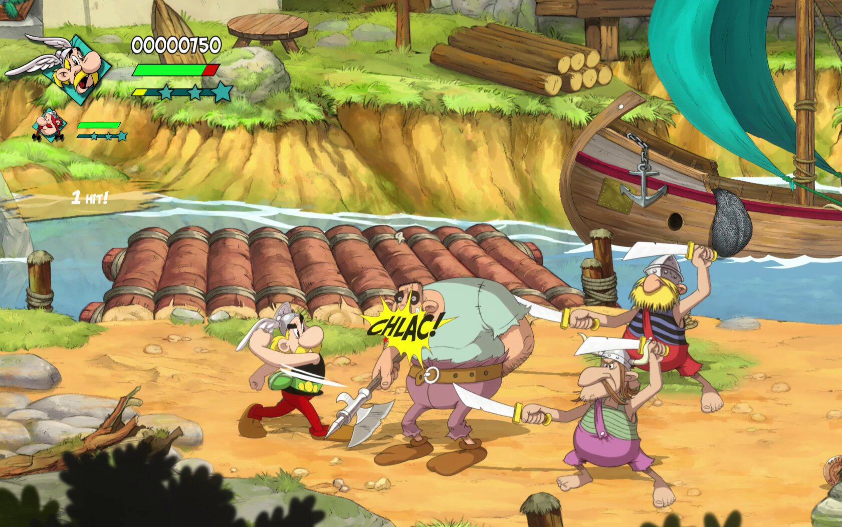 Скриншот из игры Asterix & Obelix Slap Them All! 2 под номером 5