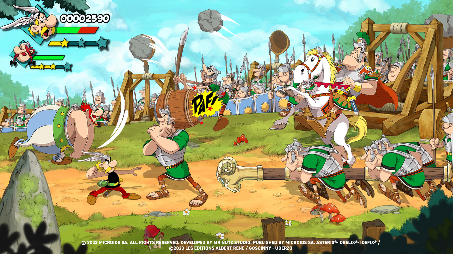 Скриншот из игры Asterix & Obelix Slap Them All! 2 под номером 9