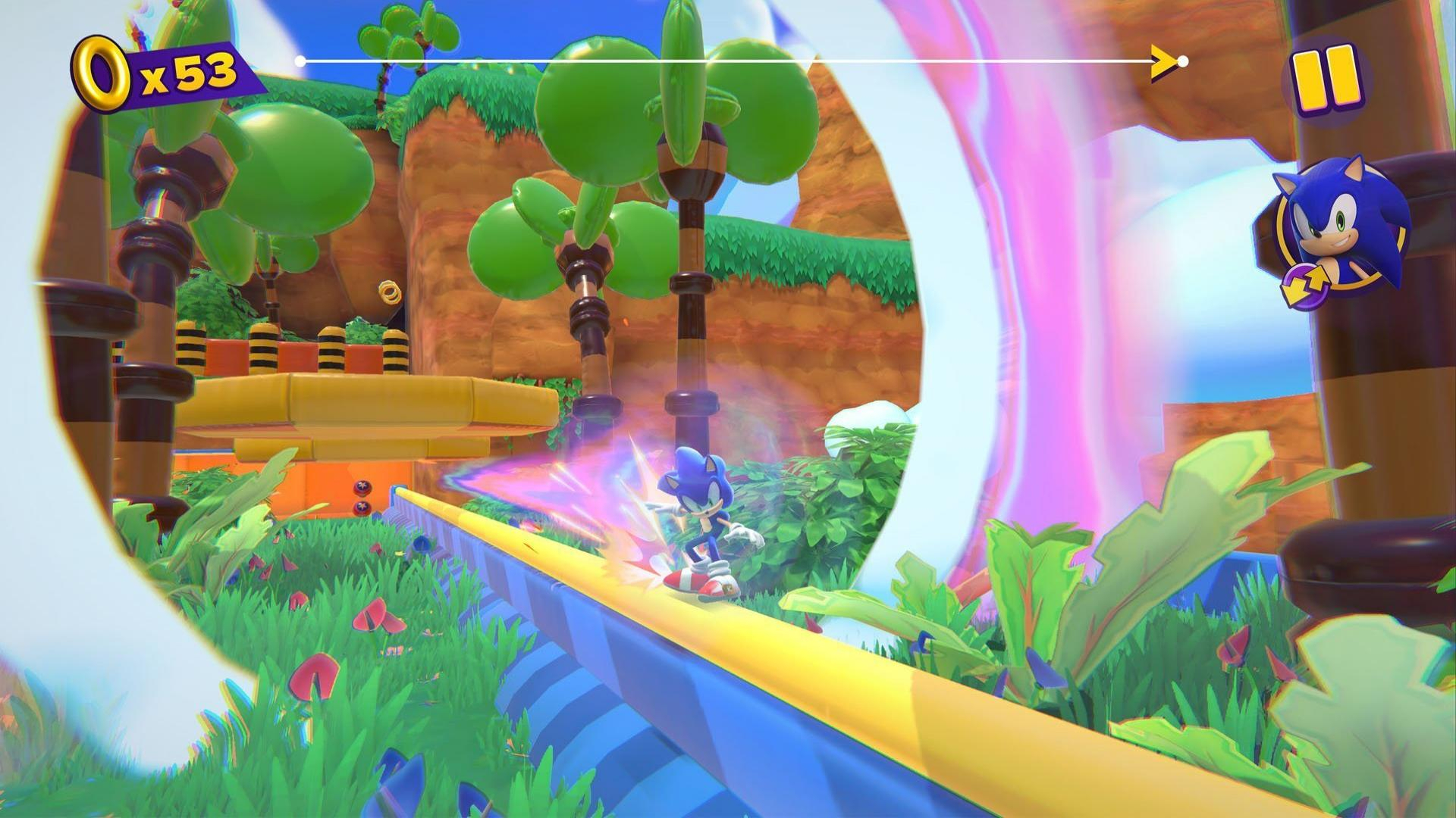 Скриншот из игры Sonic Dream Team под номером 3