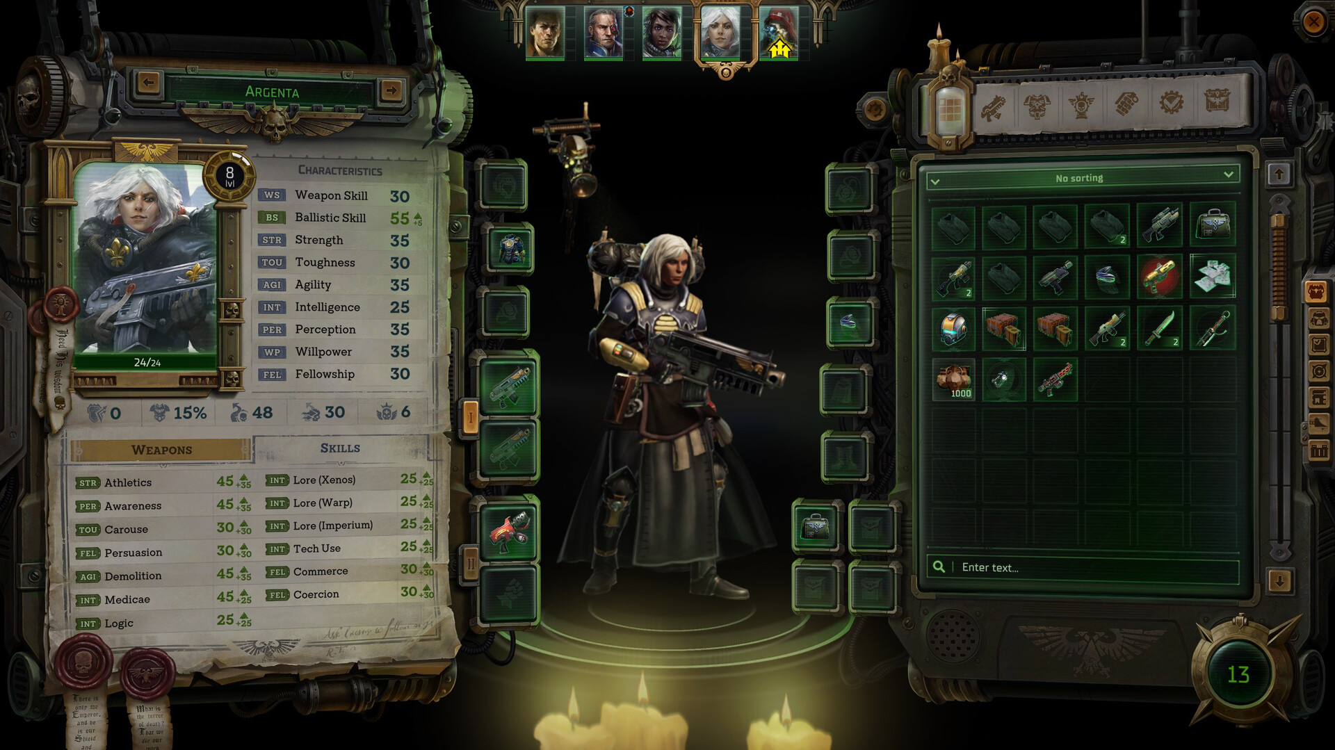 Скриншот из игры Warhammer 40,000: Rogue Trader под номером 2