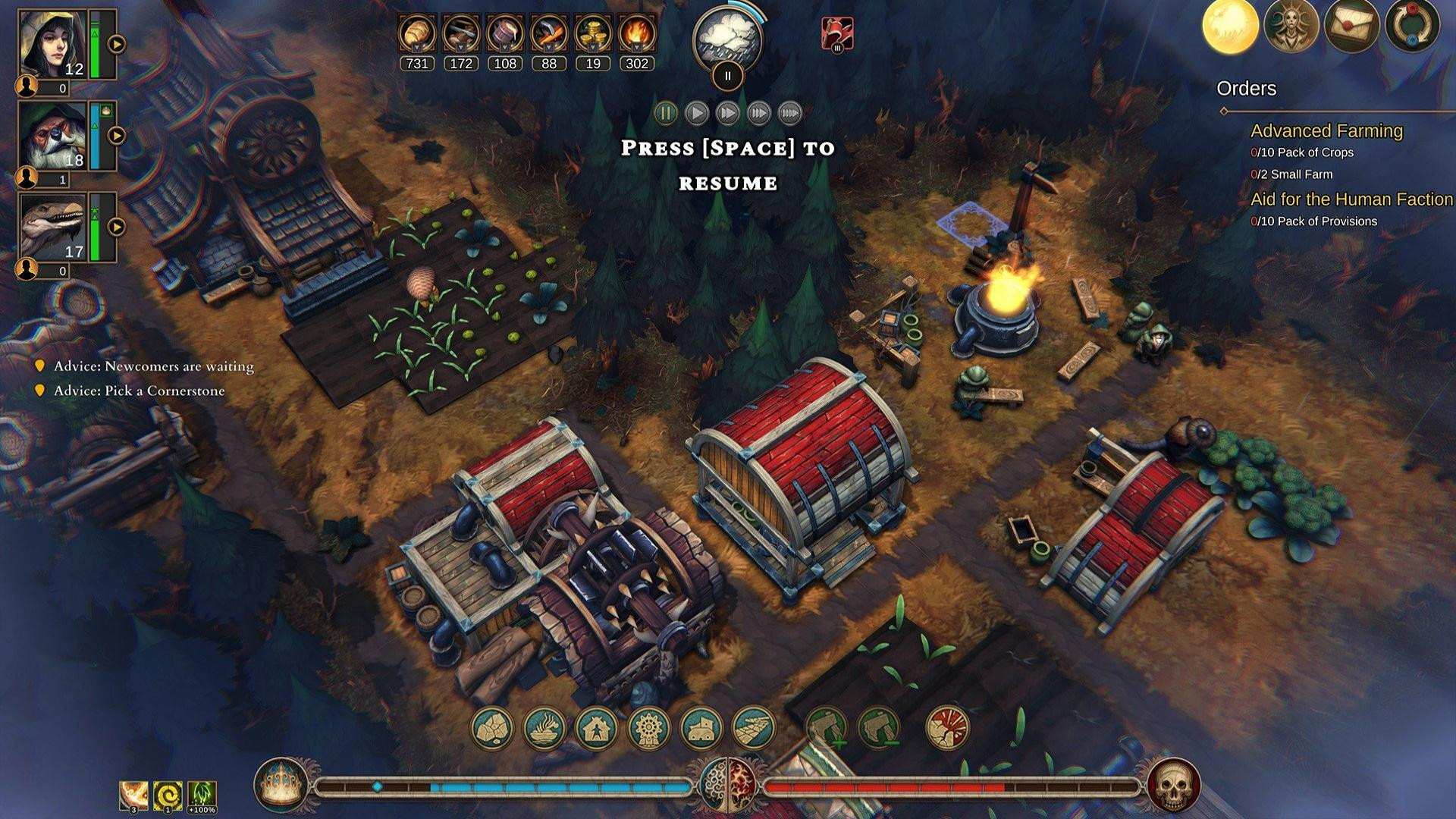 Скриншот из игры Against the Storm под номером 2