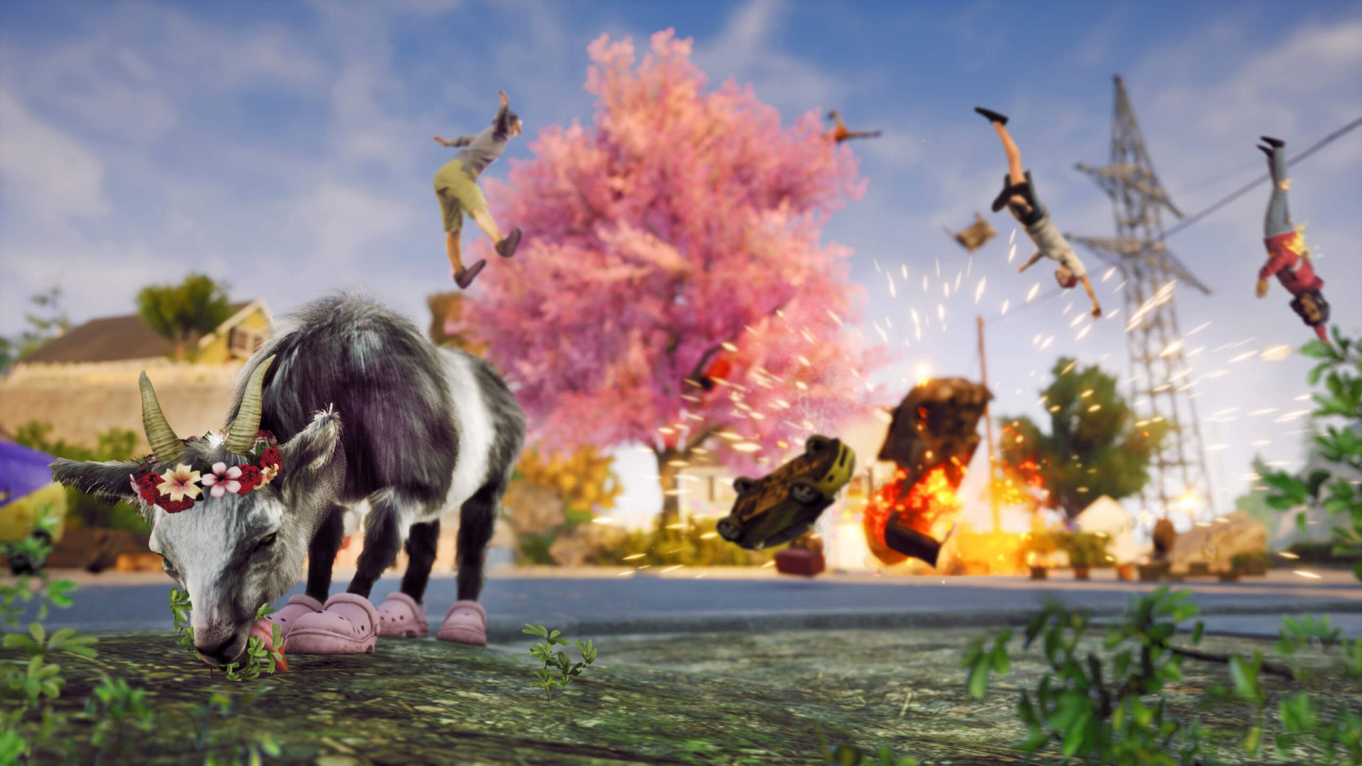 Скриншот из игры Goat Simulator 3 под номером 7