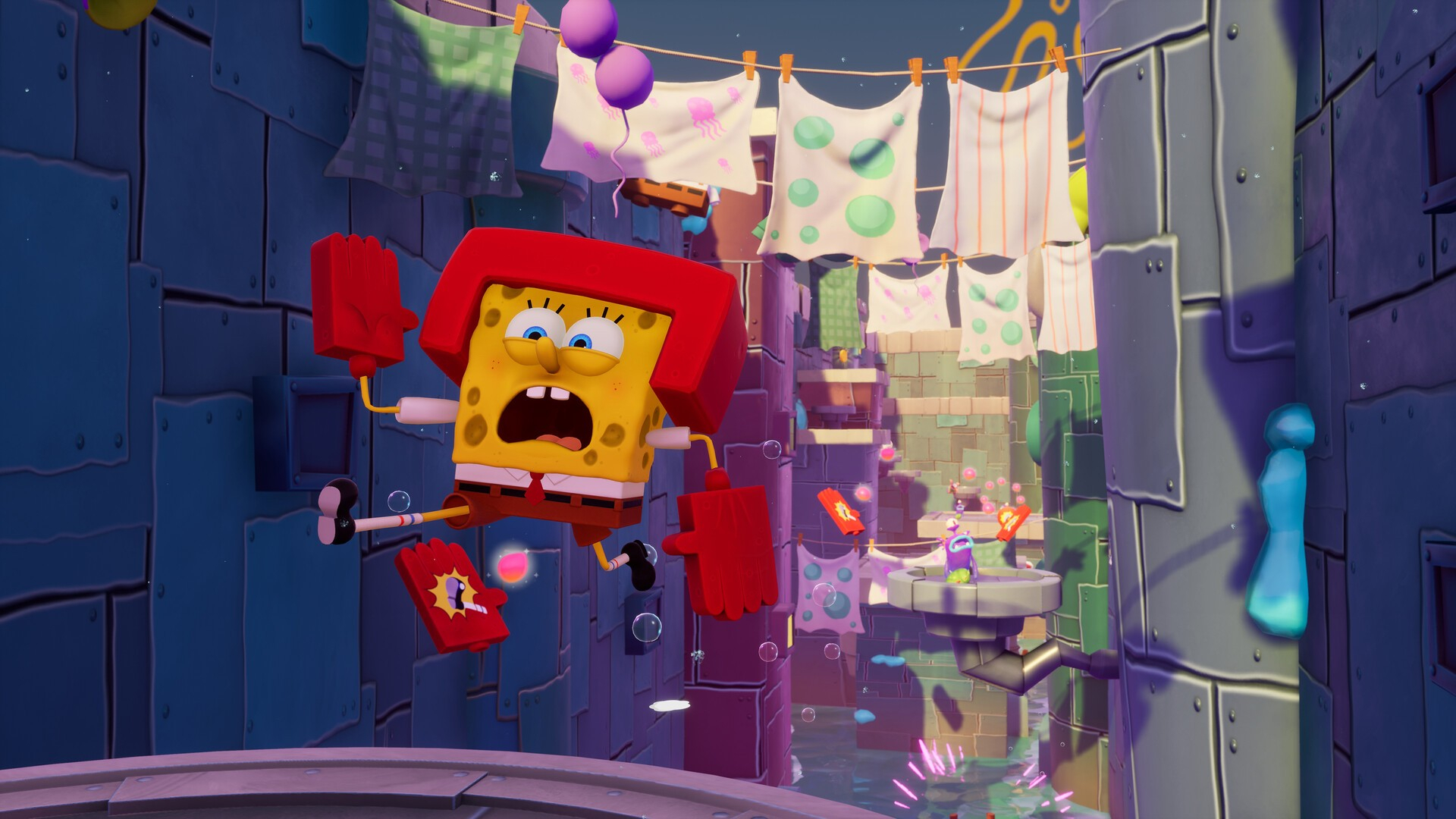 Скриншот из игры SpongeBob SquarePants: The Cosmic Shake под номером 1