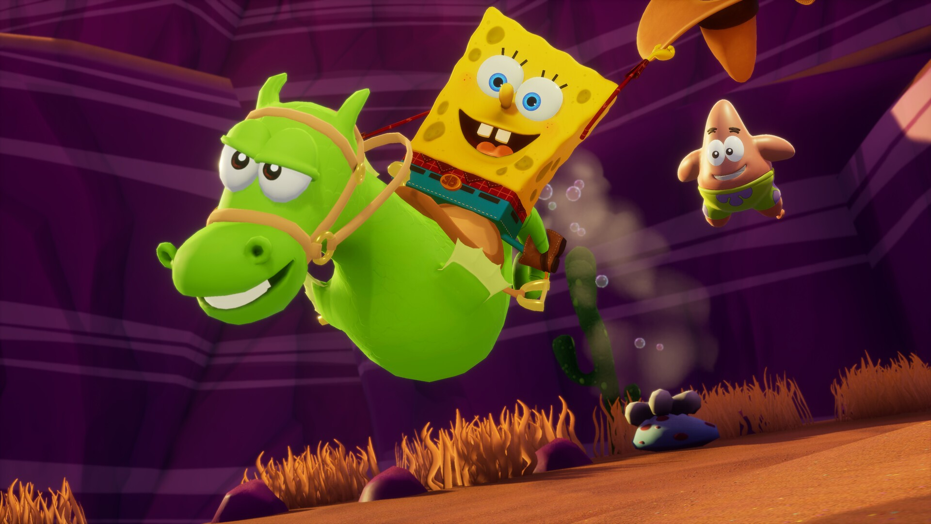Скриншот из игры SpongeBob SquarePants: The Cosmic Shake под номером 2