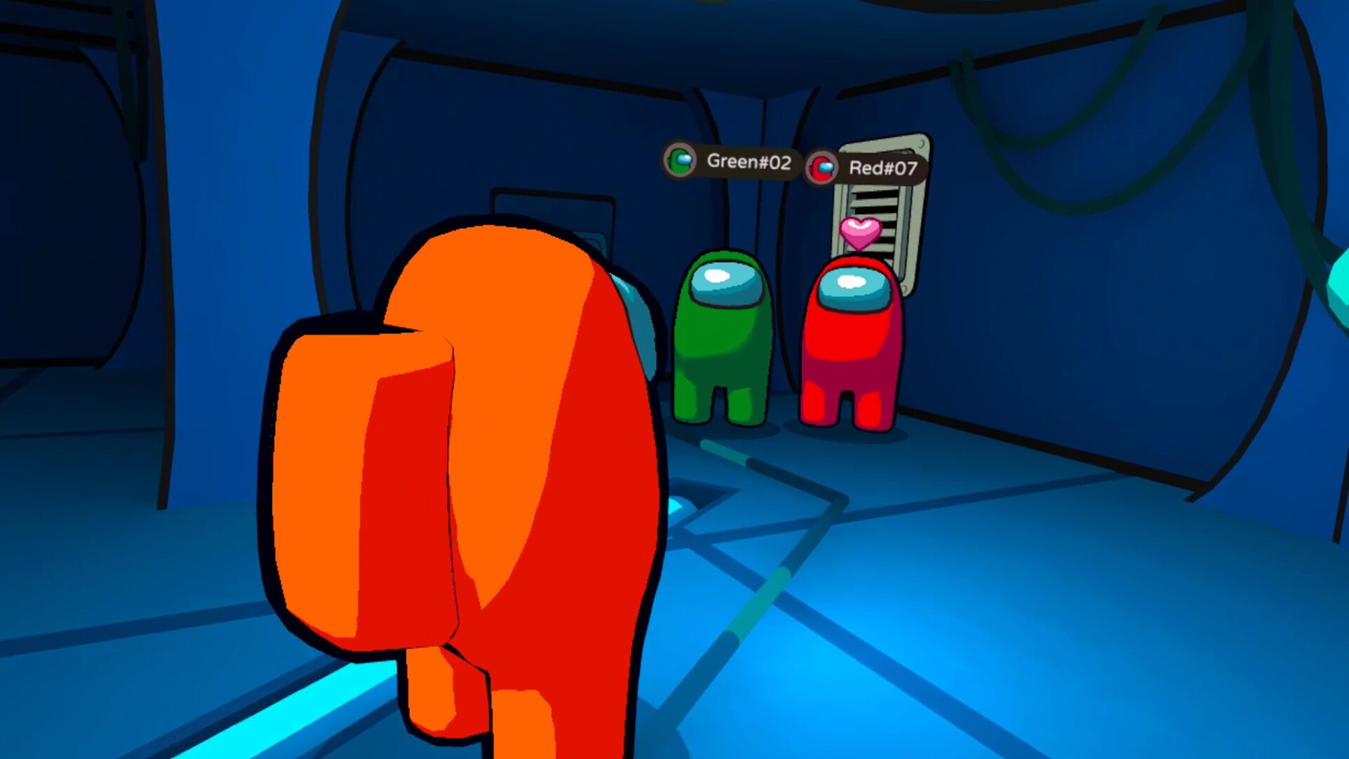 Скриншот из игры Among Us VR под номером 2