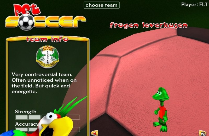 Скриншот из игры Pet Soccer под номером 5