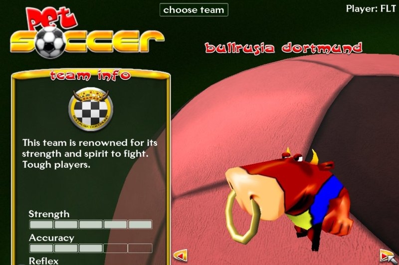 Скриншот из игры Pet Soccer под номером 9
