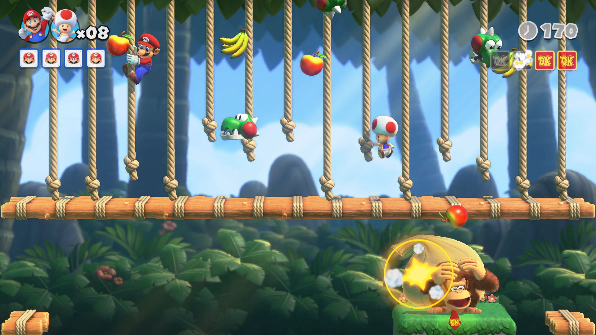 Скриншот из игры Mario vs. Donkey Kong (2024) под номером 2