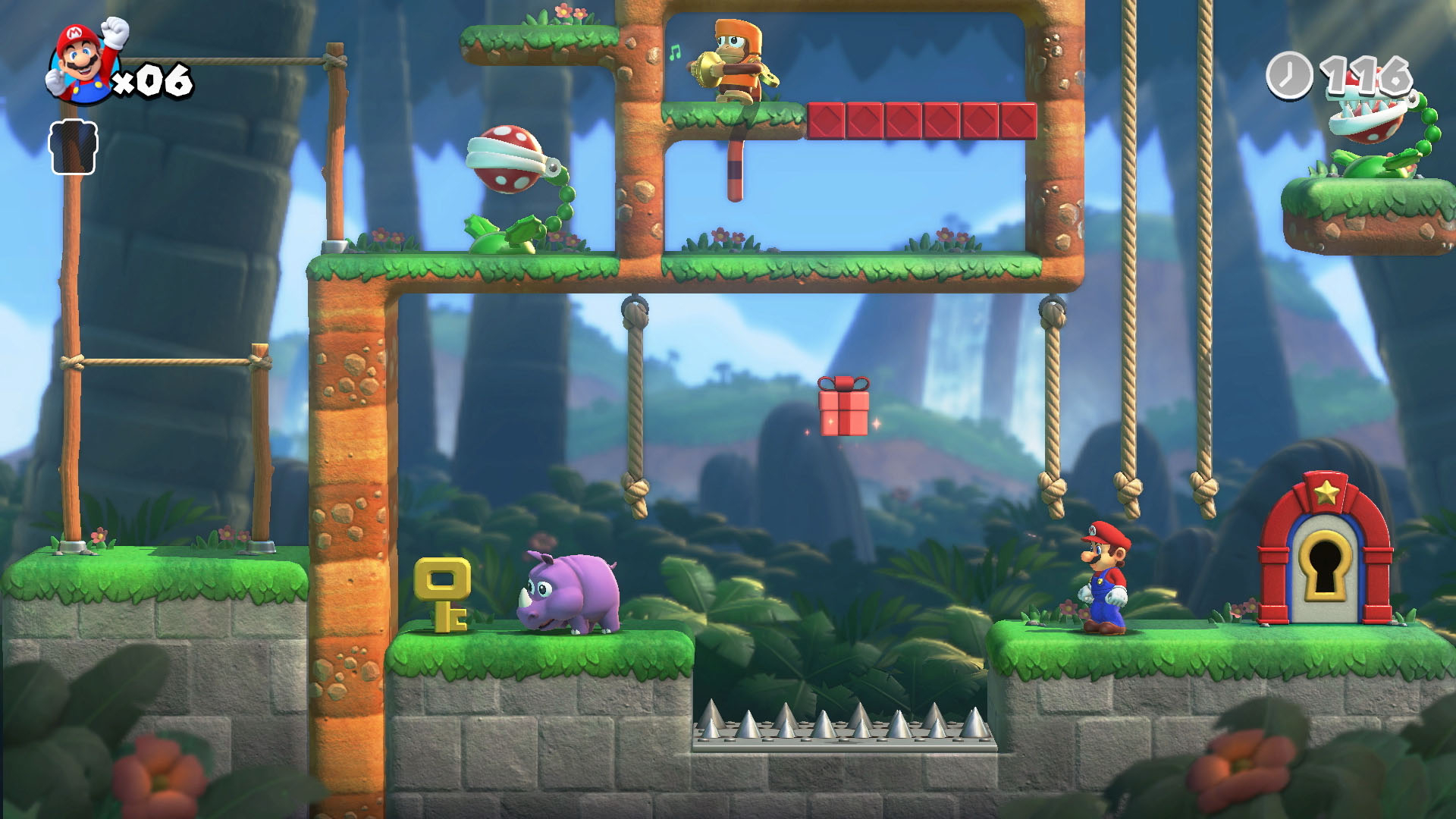 Скриншот из игры Mario vs. Donkey Kong (2024) под номером 7