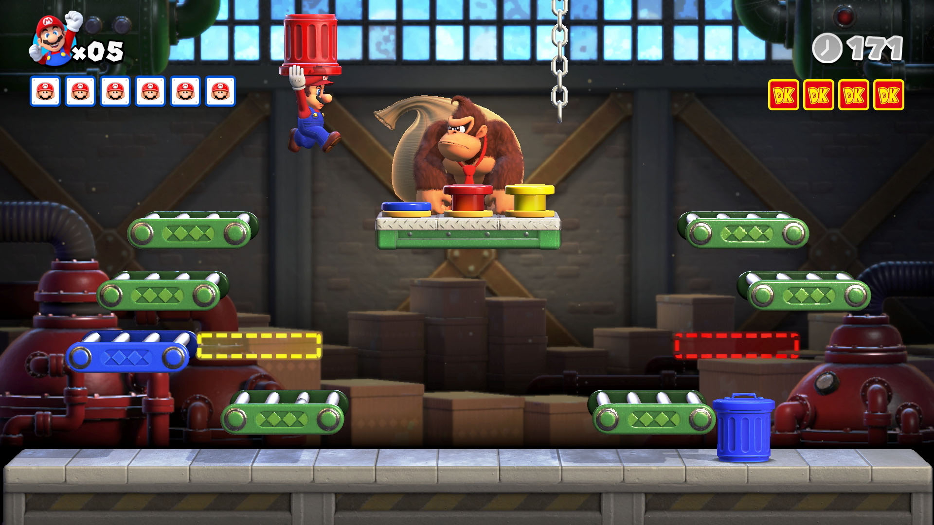 Скриншот из игры Mario vs. Donkey Kong (2024) под номером 8