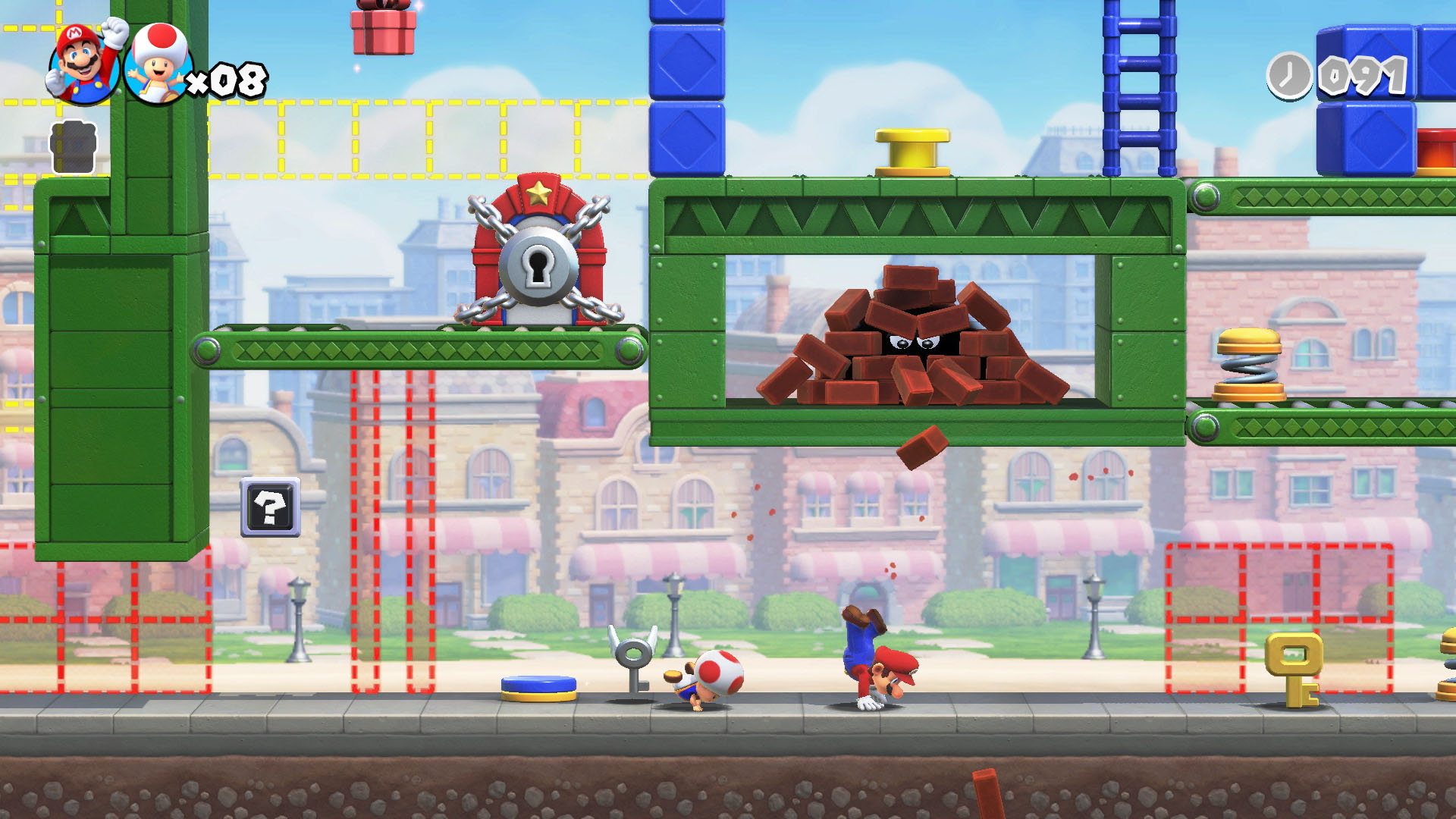 Скриншот из игры Mario vs. Donkey Kong (2024) под номером 9