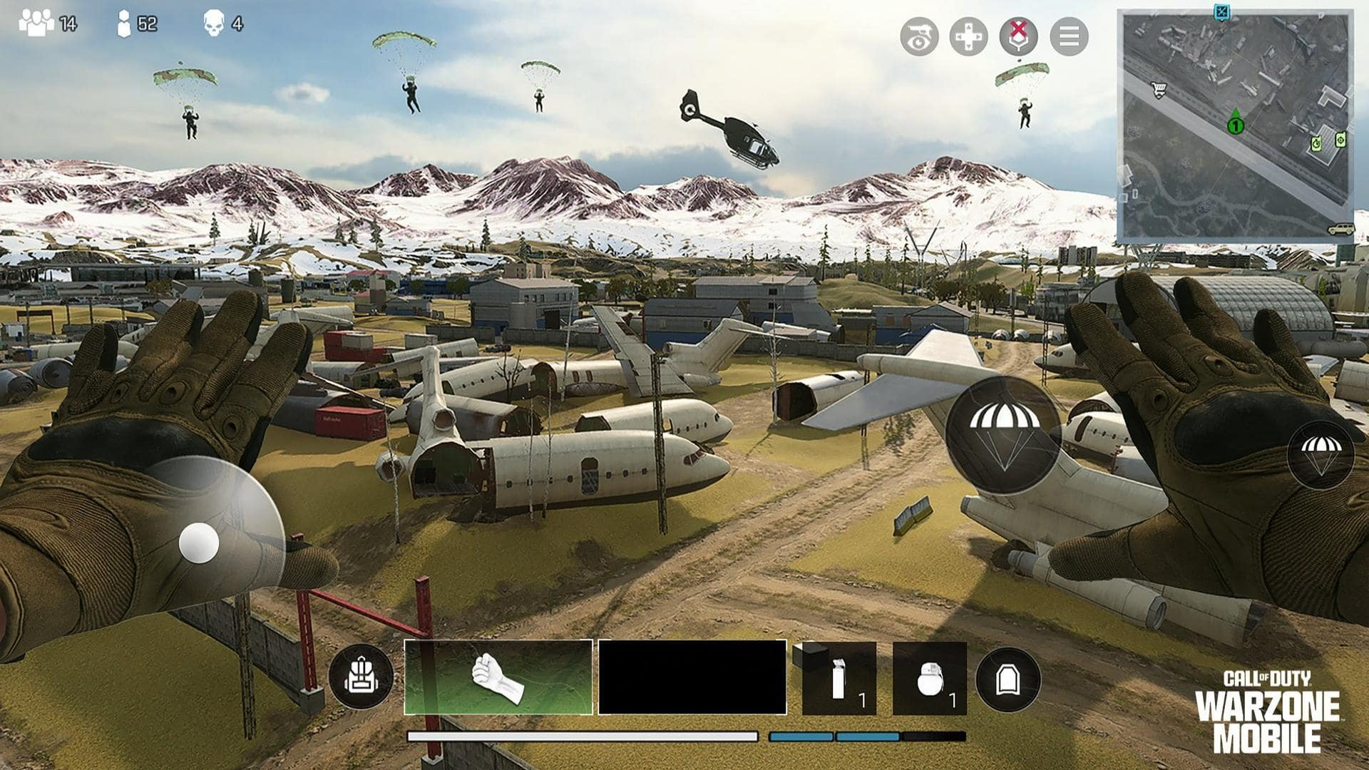 Скриншот из игры Call of Duty: Warzone Mobile под номером 3