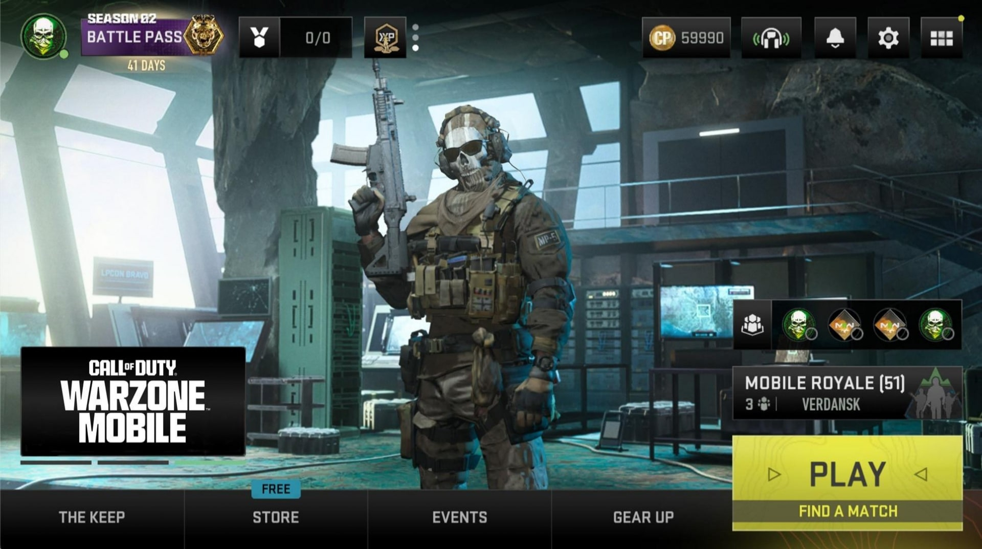 Скриншот из игры Call of Duty: Warzone Mobile под номером 7