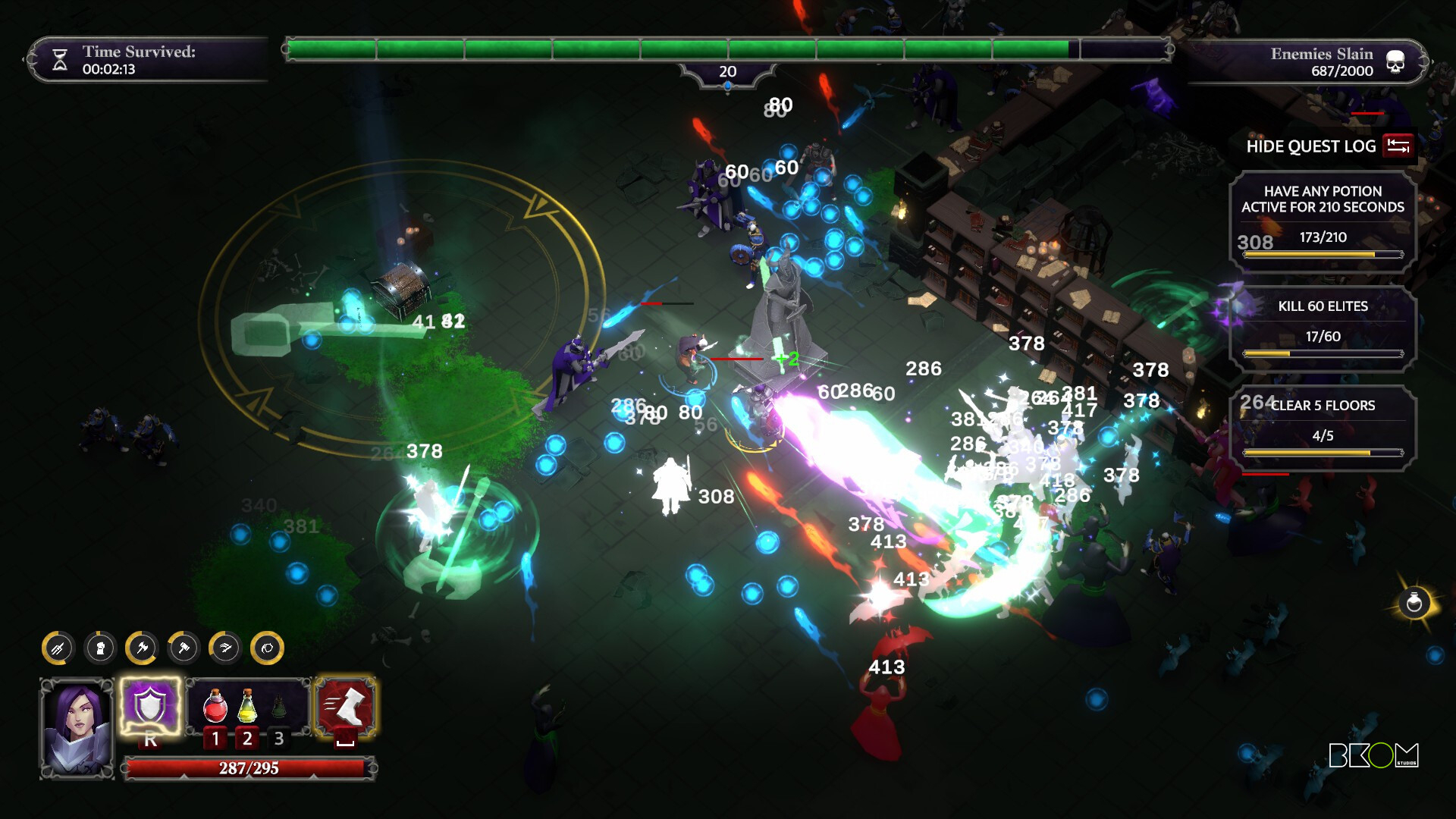 Скриншот из игры Pathfinder: Gallowspire Survivors под номером 3
