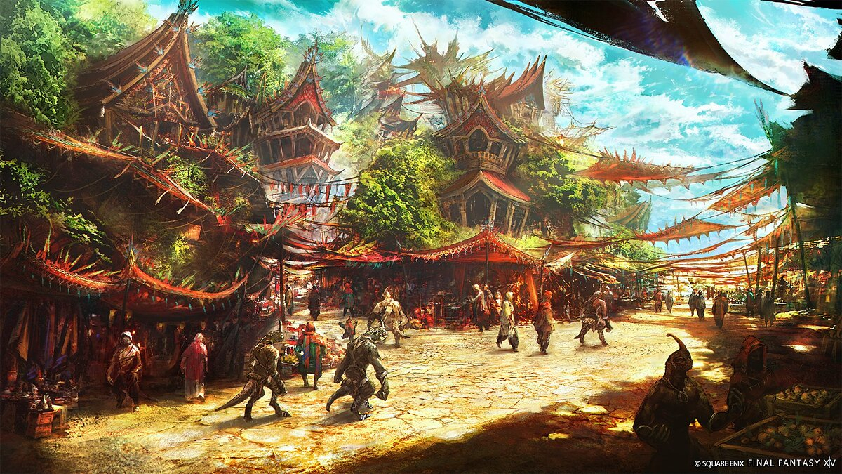 Скриншот из игры Final Fantasy XIV: Dawntrail под номером 8