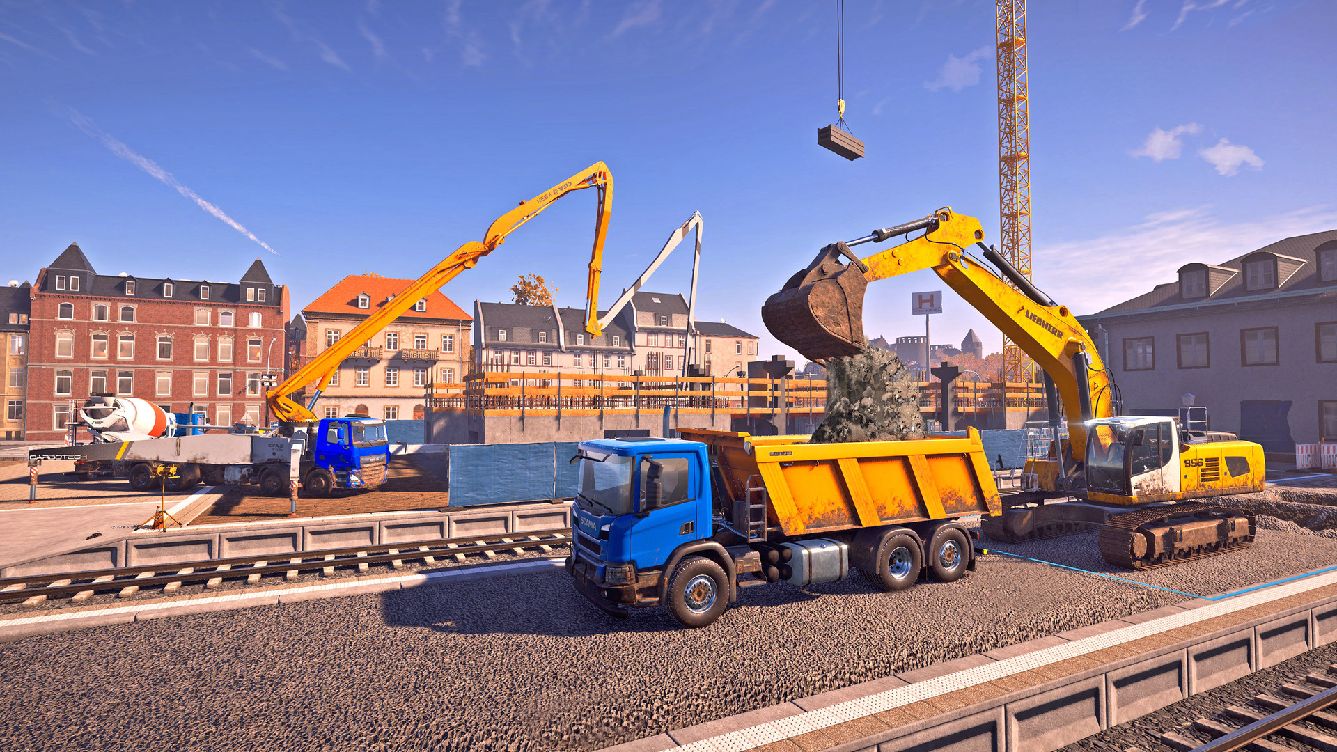 Скриншот из игры Construction Simulator 2022 под номером 4