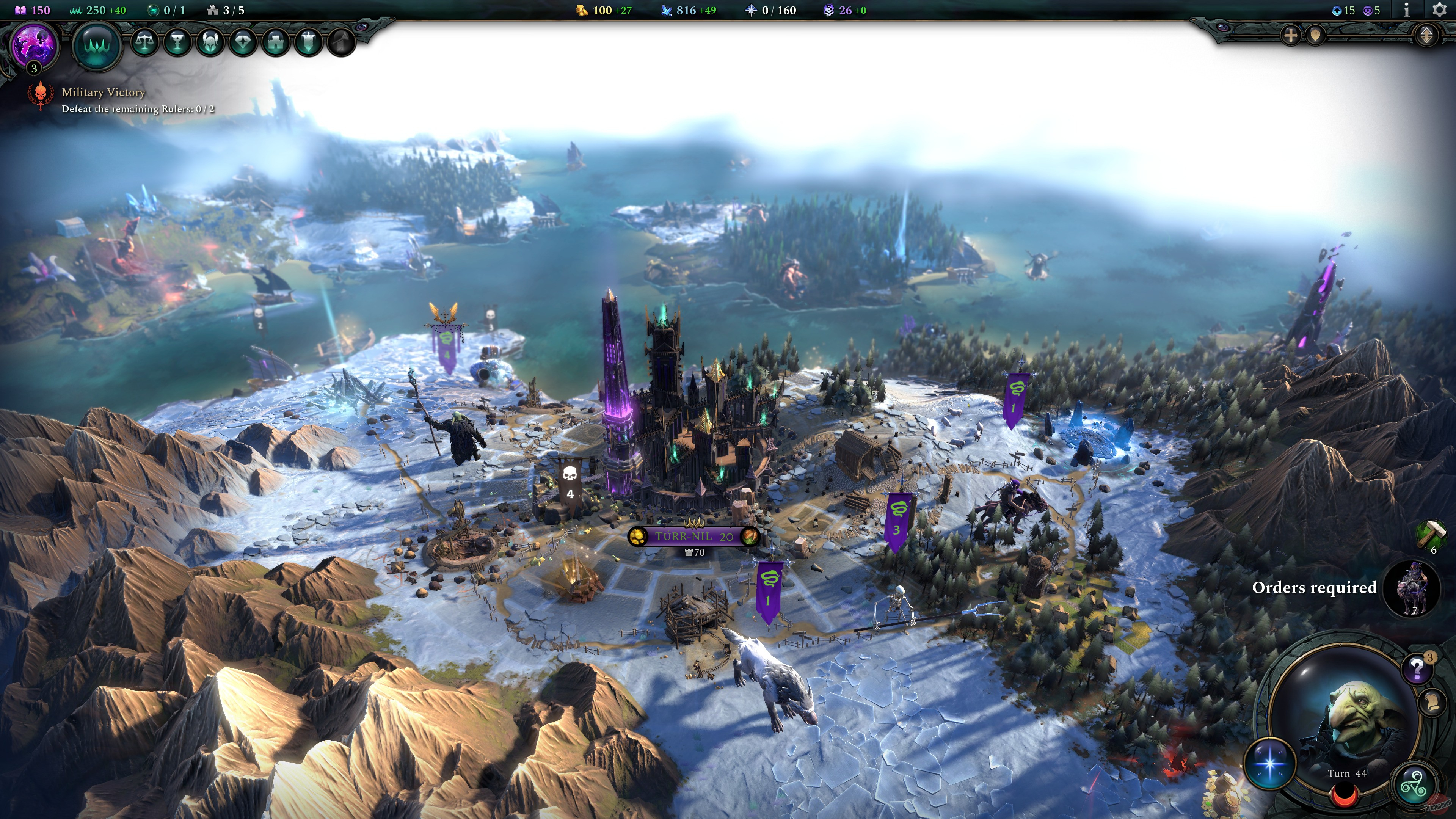 Скриншот из игры Age of Wonders 4: Eldritch Realms под номером 7