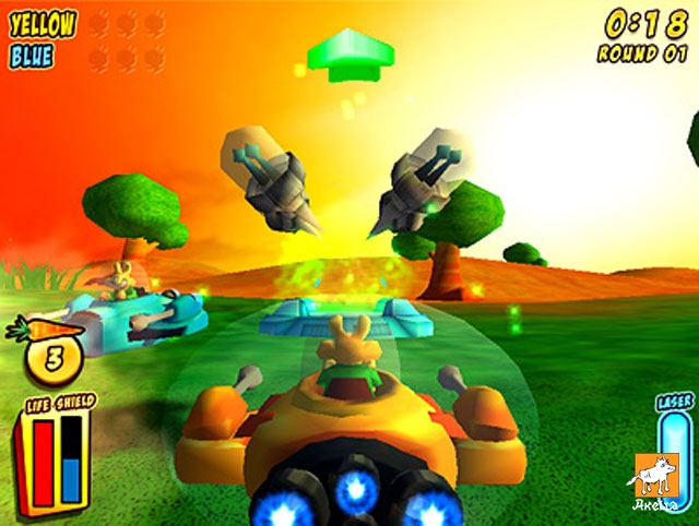 Скриншот из игры Rocket Rabbit под номером 1
