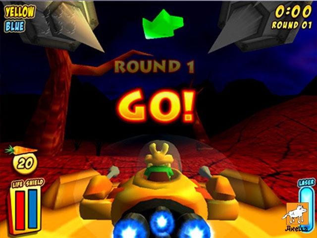 Скриншот из игры Rocket Rabbit под номером 3