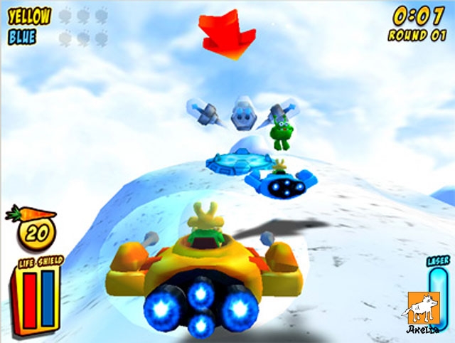 Скриншот из игры Rocket Rabbit под номером 5