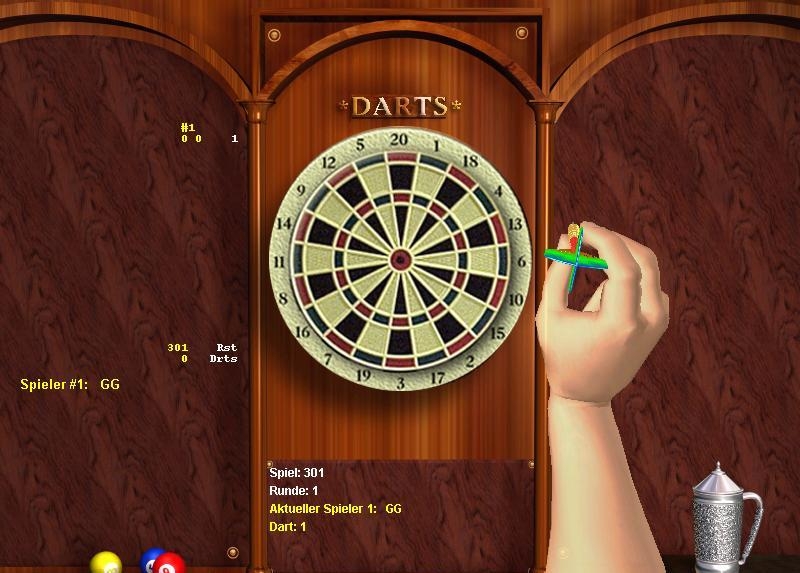 Скриншот из игры Darts под номером 1