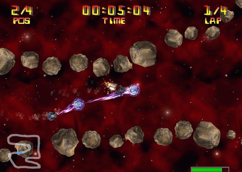 Скриншот из игры Rocky Racers под номером 5