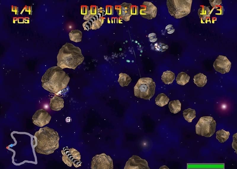 Скриншот из игры Rocky Racers под номером 7
