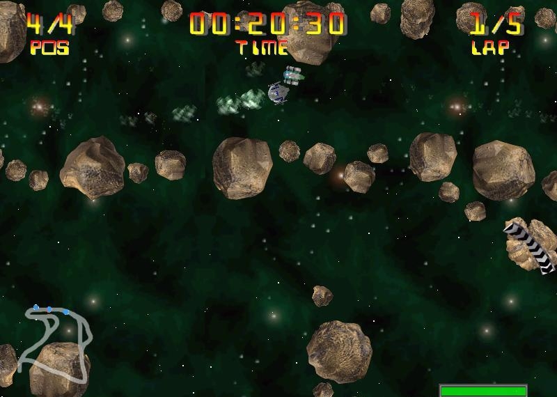 Скриншот из игры Rocky Racers под номером 9