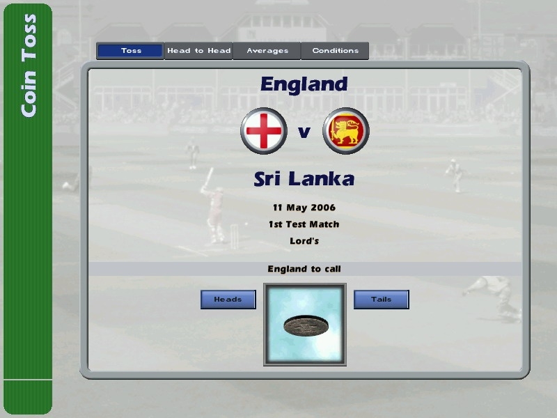 Скриншот из игры International Cricket Captain 2006 под номером 6