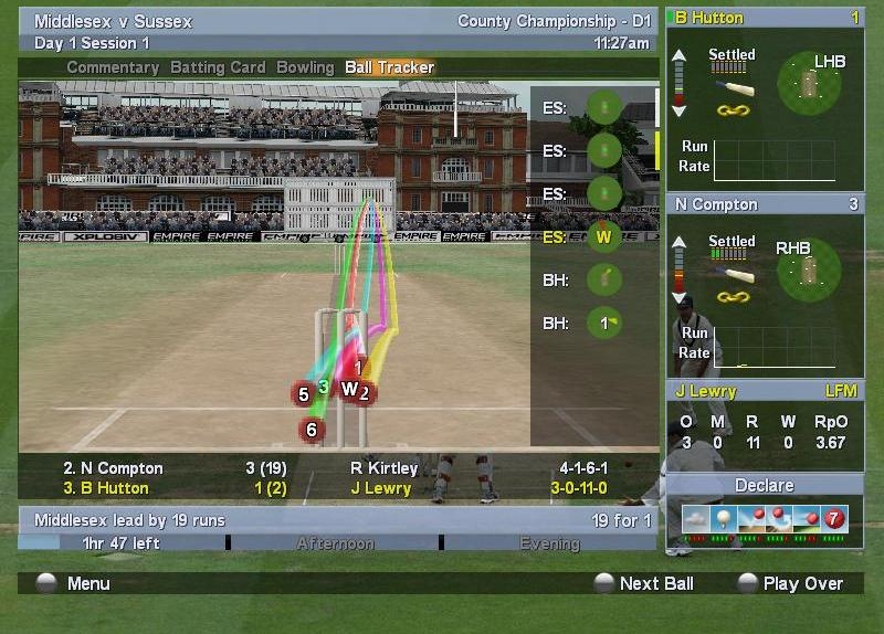 Скриншот из игры International Cricket Captain 3 под номером 9