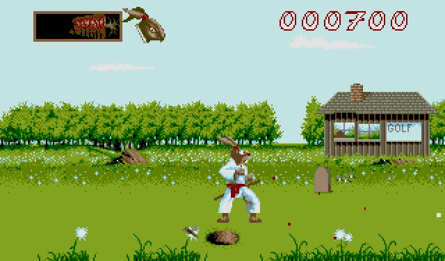 Скриншот из игры International Ninja Rabbit под номером 2