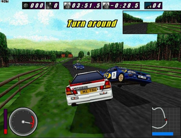 Скриншот из игры International Rally Championship под номером 1