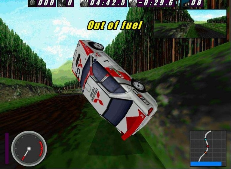 Скриншот из игры International Rally Championship под номером 2