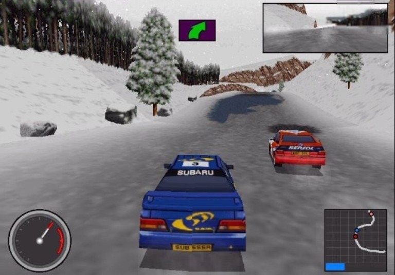 Скриншот из игры International Rally Championship под номером 3