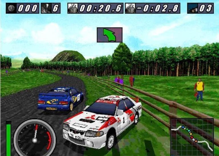 Скриншот из игры International Rally Championship под номером 6